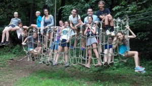 Ropes Course at Summer Camp